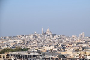 The Highest Point in Paris.... Tuuuuu kat atas bukit tu.  